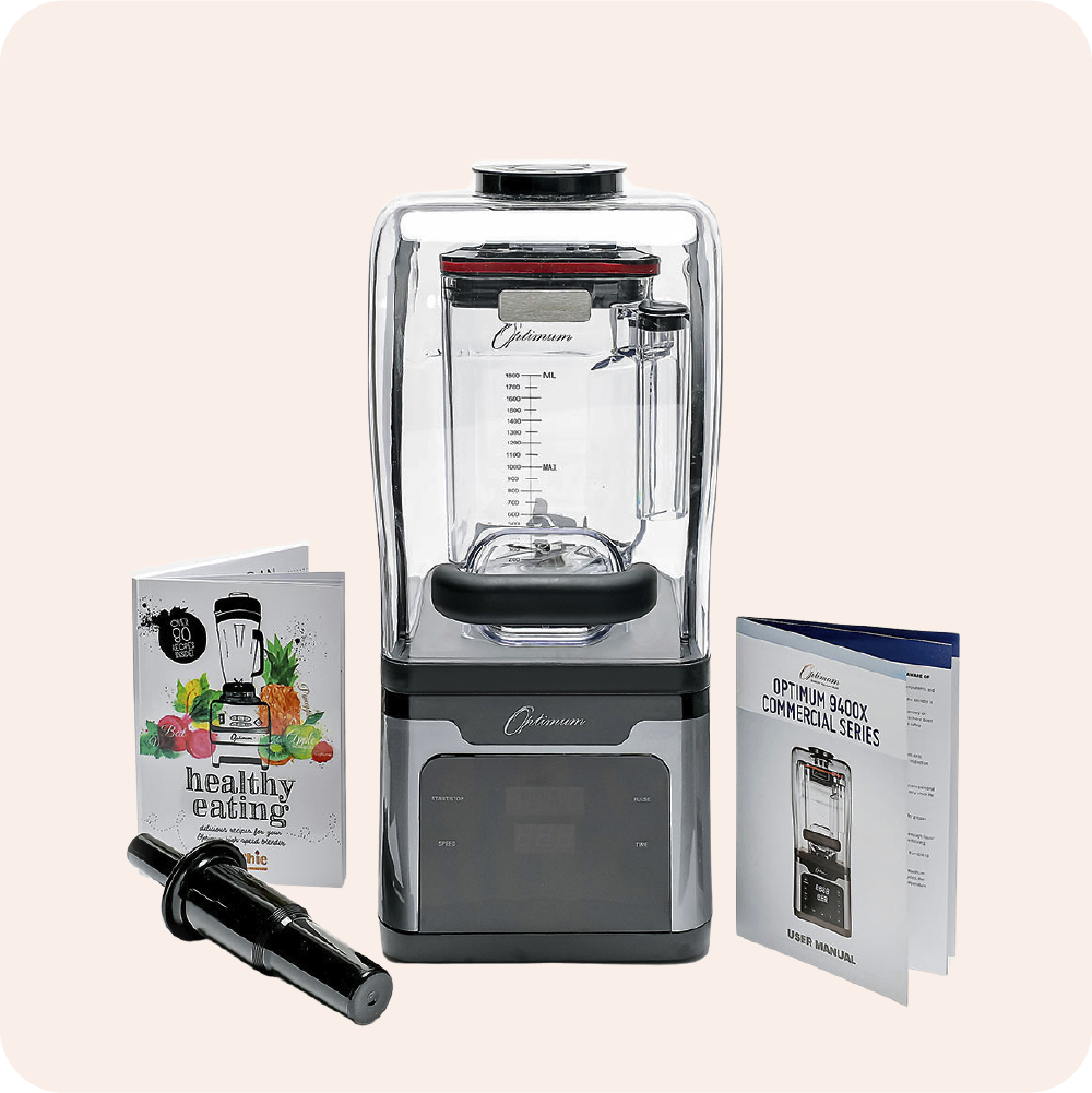 Ex-Demo - Optimum 9400X - Best Commercial Blender in New Zealand With Optional Sound Cover