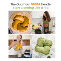 Thumbnail for froothie best high speed blender optimum 9200A award winner powerful 2611 watts, blending like a pro