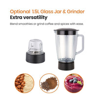 Thumbnail for optimum best food processor australia 8 cup optional glass jar and grinder