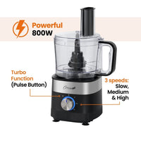 Thumbnail for optimum best food processor australia 8 cup versatile attachments 800W