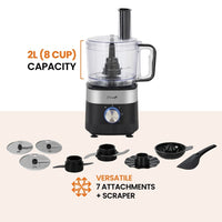 Thumbnail for optimum best food processor australia 8 cup versatile attachments