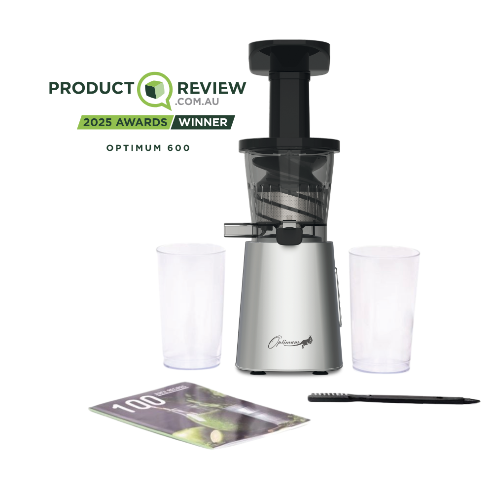 best juicer new zealand optimum 600m slow juicer cold press compact hurom kuvings mod competitor citrus juicer productreview award winner