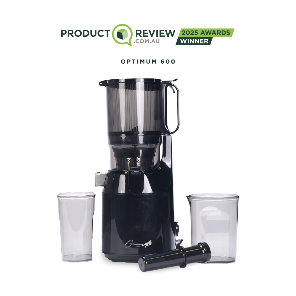 optimum 600xxl best cold press slow juicer award winner New Zealand ex-demo