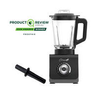 Thumbnail for optimum 9400 essential food blender smoothie drink maker with glass jug black