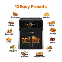 Thumbnail for best air fryer australia optimum healthyfry3.0 preset functions