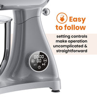 Thumbnail for optimum bon appetit stand mixer kitchenaid competitor powerful big capacity multiple attachments