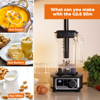 Thumbnail for optimum g2.6 best blender for smoothies, smoothie maker - what you can make nut butter